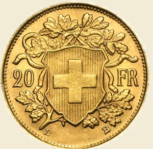 Swiss Gold Coin 